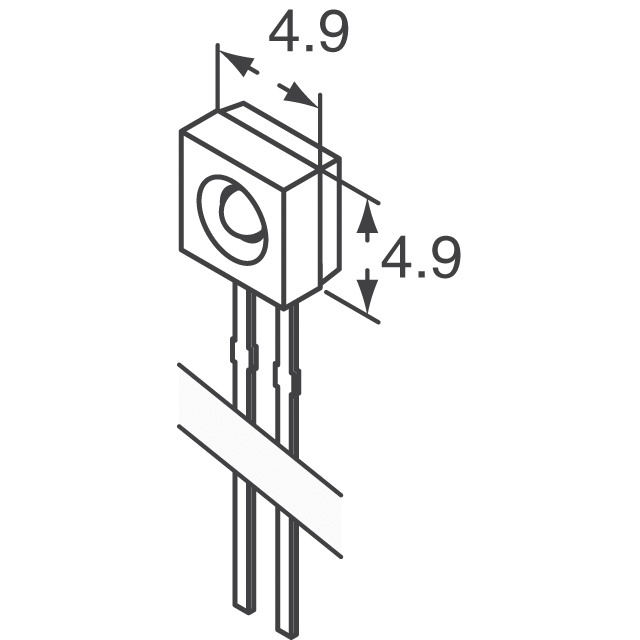 TEKT5400S Vishay Semiconductor Opto Division  Optical Sensors - Phototransistors